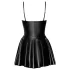 Noir Libido - mini klänning - matt - svart - M