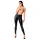 Noir - leggings - glansig - svart - M