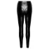 Noir - leggings - glansig - svart - L