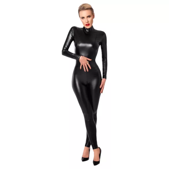 Noir - Dragkedja overall (svart)
