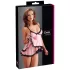 Cottelli - babydoll - spetsvolang - svart - L
