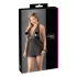 Cottelli Plus Size - babydoll med spets - svart - plus size - 4XL