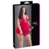 Cottelli Plus Size - babydoll spets röd - plus size undertøy - 4XL