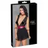 Cottelli Bondage - Halterneck spets babydoll (svart) - M