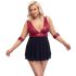 Cottelli Bondage Plus Size - Babydoll (röd) - 3XL