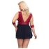 Cottelli Bondage Plus Size - Babydoll (röd) - 3XL