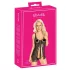 Kyssbar - öppen babydoll (svart)