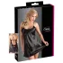 Cottelli - satinnattlinne - svart - XL