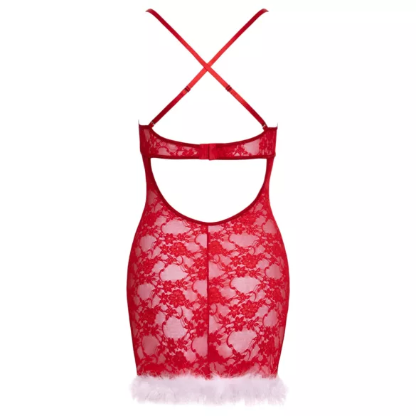 Cottelli - julminiklänning (röd) - L/XL