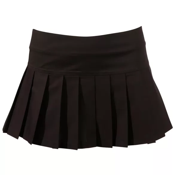 Cottelli - Plisserad minikjol - svart - XL