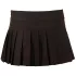 Cottelli - Plisserad minikjol - svart - XL