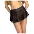 Cottelli Party - minikjol plisserad - svart - M