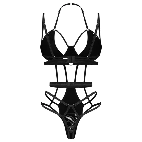 Obsessive Keira - body med band - svart - L/XL