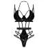 Obsessive Keira - body med band - svart - L/XL