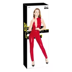 Black Level - ärmlös catsuit med dragkedja - röd - S