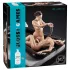 Uppblåsbar sexpool - svart PVC - 140x200cm