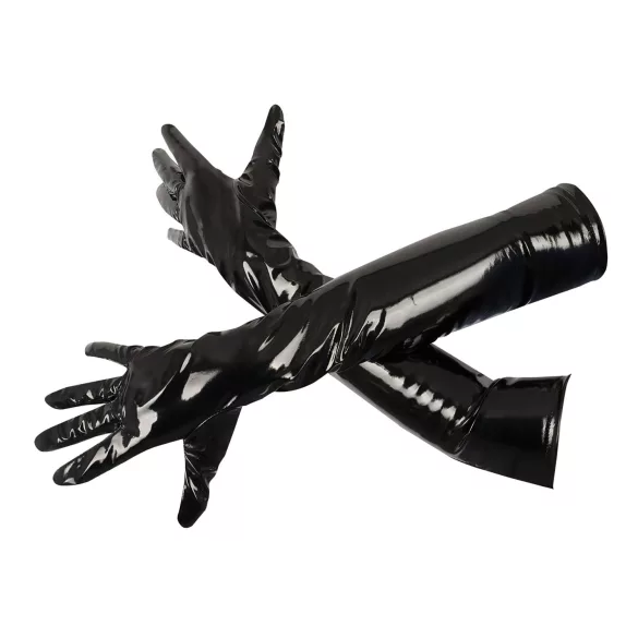 Black Level - lackhandskar - glansig - svart - L