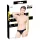 Black Level - herrtanga - klassisk design - lack - svart - M