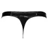 Black Level - herrtanga - klassisk design - lack - svart - M