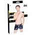 Black Level - stilrena herrshorts i svart lack - XL