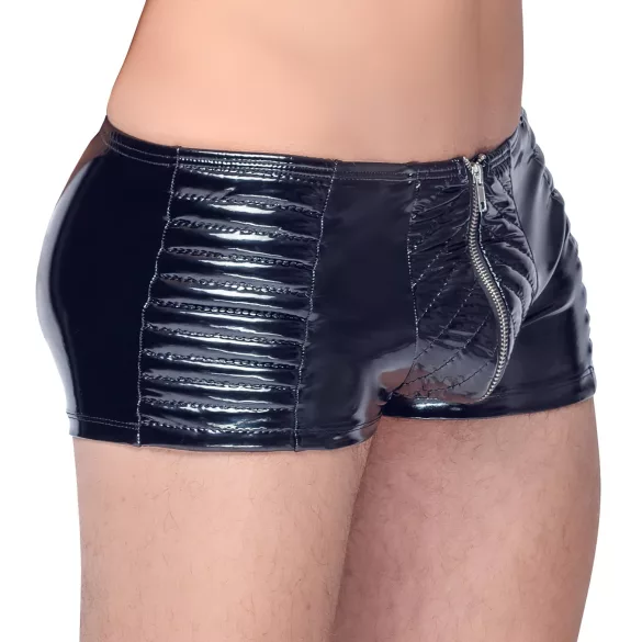 Black Level - herrshorts med dragkedja - svart
