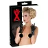 LATEX - korta unisex handskar - svart