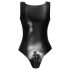 LATEX - hel dragkedja latex body (svart)