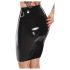 LATEX - latex midikjol (svart)