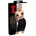 LATEX - latex midikjol (svart) - 2XL
