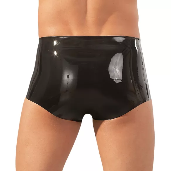 LATEX - boxerkalsonger med penisfodral - svart