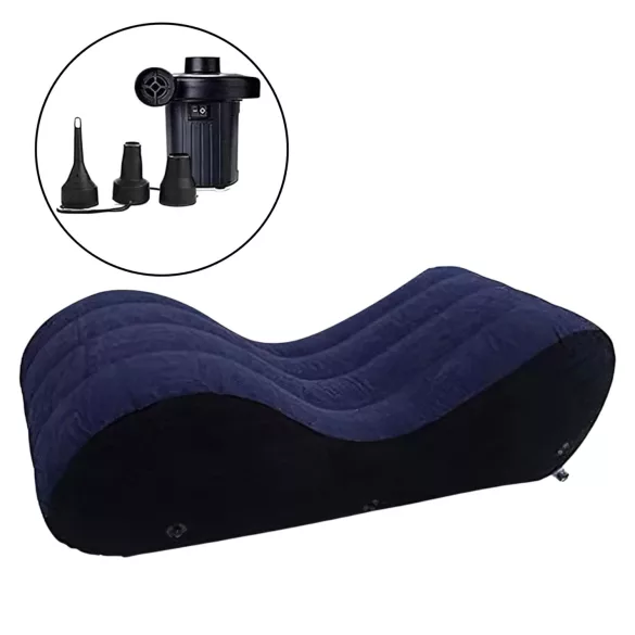 Desirel Magic Pillow - Uppblåsbar sexsoffa - stor (blå)