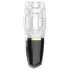 Funny Me Rocket Cup - masturbator med sug och vibration - transparent/svart