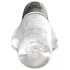 Funny Me Rocket Cup - masturbator med sug och vibration - transparent/svart