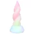 OgazR Kraken - dildo med twistad tentakel - 18 cm - regnbågsfärgad