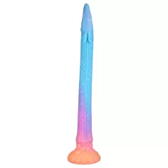   OgazR XXL Eel - stor analdildo - självlysande - 47 cm - rosa
