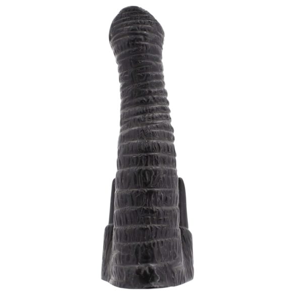AnimHole Djumbo - elefant snabel dildo - 18cm (svart)