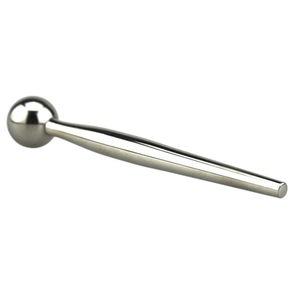 FukR - metallkulformad dilator - 8cm (silver)