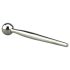 FukR - metallkulformad dilator - 8cm (silver)