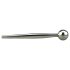 FukR - metallkulformad dilator - 8cm (silver)