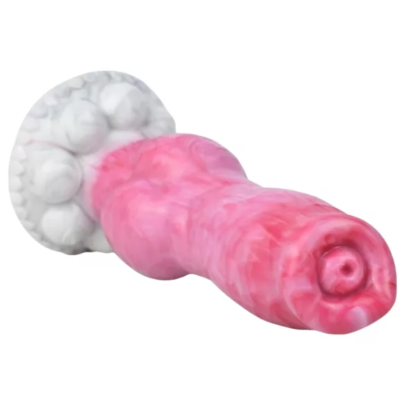 Animalorny Buldog - hundpenisdildo - realistisk - 17cm rosa