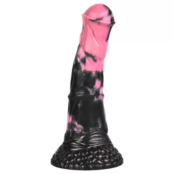 Bad Horse - dildo med hästpenis i silikon - 18 cm (svart/rosa)