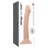 Strap-on-me M - Dubbel lager verklighetstrogen dildo - Medium (Natur)