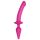 Strap-on-me Switch Halvrealiskt L - 2-i-1 silikon dildo (rosa)