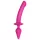 Strap-on-me Switch Semi-Realistic XXL - 2-i-1 dildo (rosa)