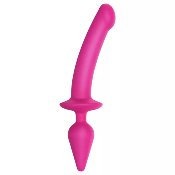 Strap-on-me Switch Semi-Realistic XXL - 2-i-1 dildo (rosa)