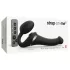 Strap-on-me - strap-on vibrator med luftvåg - svart