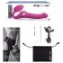 Strap-on-me M - påsättbar luftvågsvibrator (rosa)
