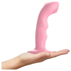   Strap-on-me M - vattentät, pulserande G-punkt vibrator (rosa)