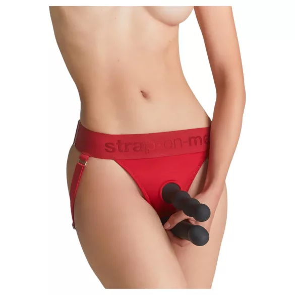 Strap-on-me - trosor för strap-on dildo - justerbar storlek XS-XXL - röd