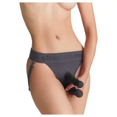 Strap-on-me - nedre sele för strap-on-dildo - XS-XXL (grå)